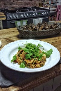 Prosecco Prawn and Chorizo Risotto